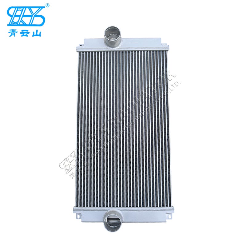 龙工LG855N铝中冷器用于国三装载机散热器