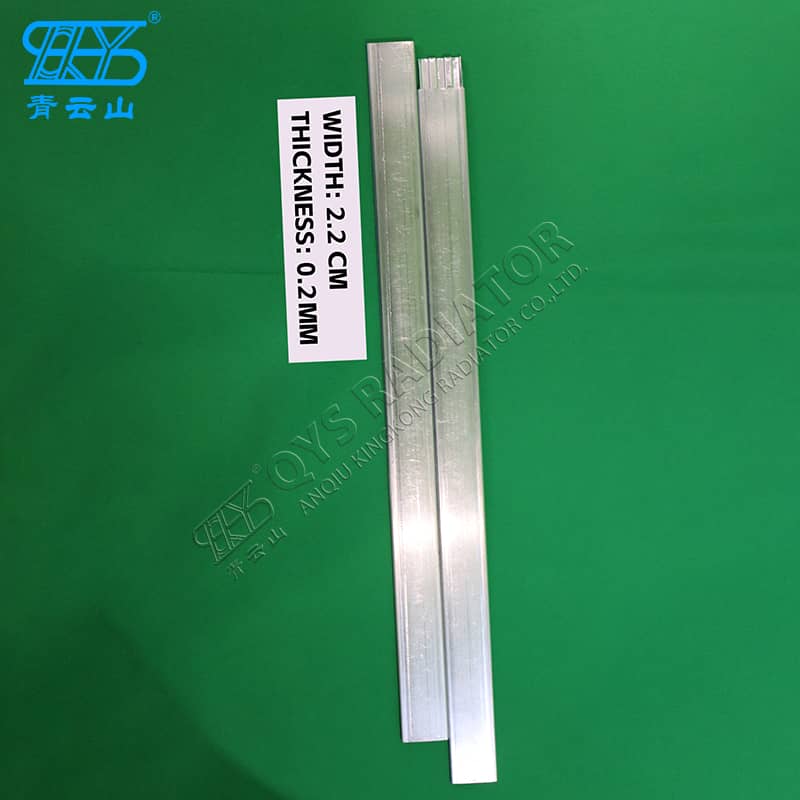 22cmx0.2(mm)散热器铝管带内翅片水箱管高频管
