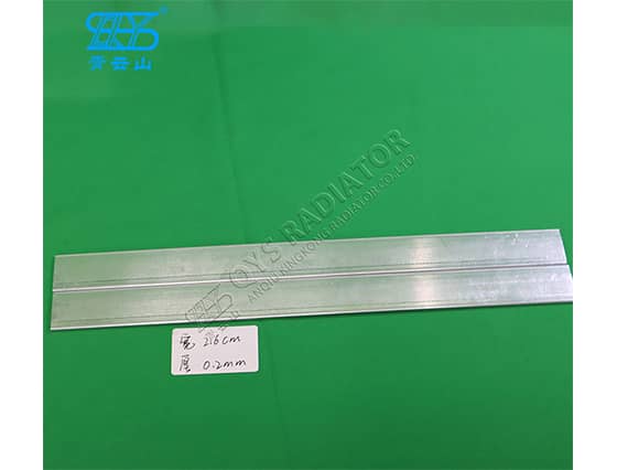 Radiator Aluminum Tube with Inner Fin Tank Tube HF Tube Width 2.6cm favor 0.2mm
