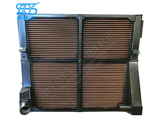 Detachable copper radiator