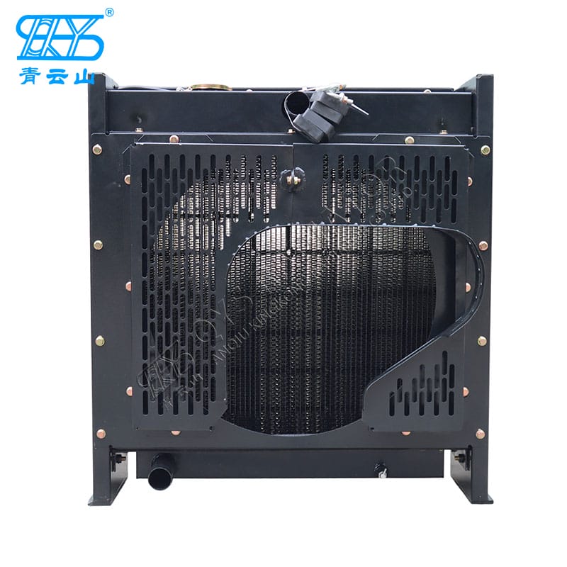 消防泵站60KW-80KW铝/铜散热器用于水泥泵空压机