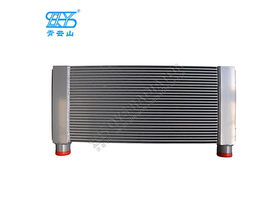 Aluminum 7-ton loader intercooler