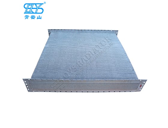 Custom 5-row aluminum radiator core