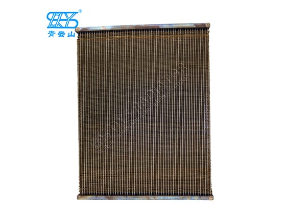 Red Copper and Brass Radiator Core - Assembled Seamless & Seamed Tube-and-Fin Flat Tube