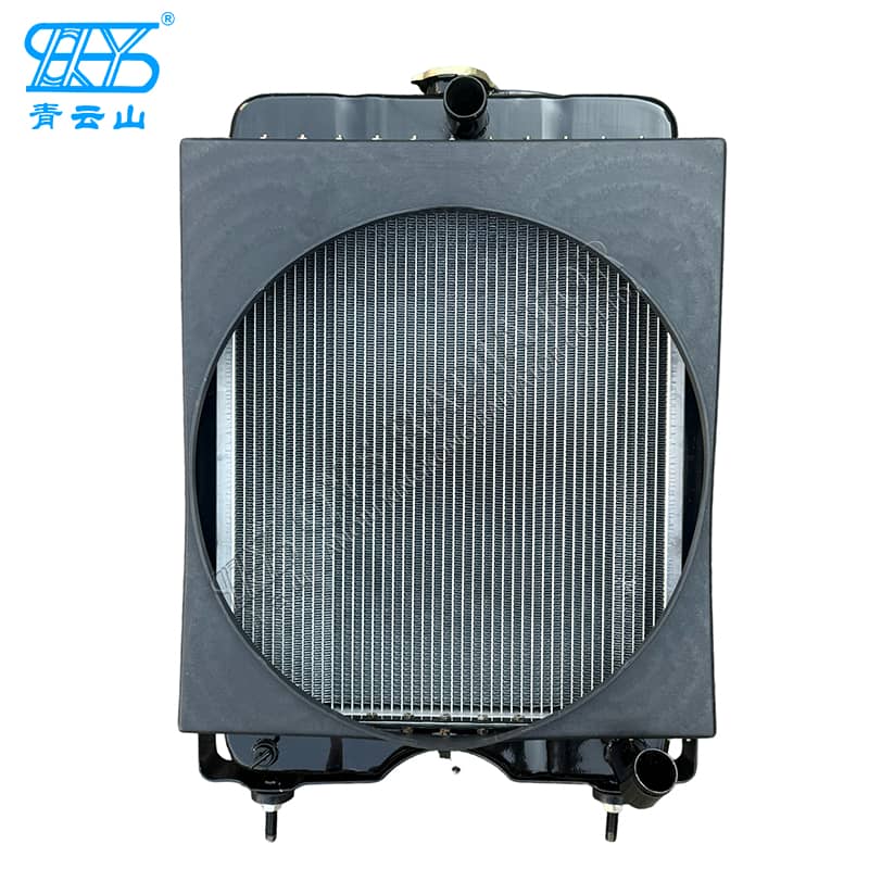 4102P3潍坊发动机散热器用于水泥罐车（抗震款铝质散热器）