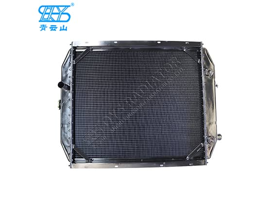 Lonking CDM855EX loader radiator assembly water radiator with built-in transmission oil cooler copper aluminum