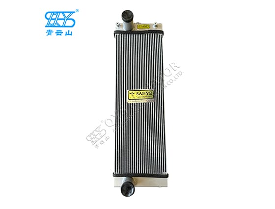 Doosan DX340 Copper Aluminum Water Radiator Oil Cooler Module Assembly