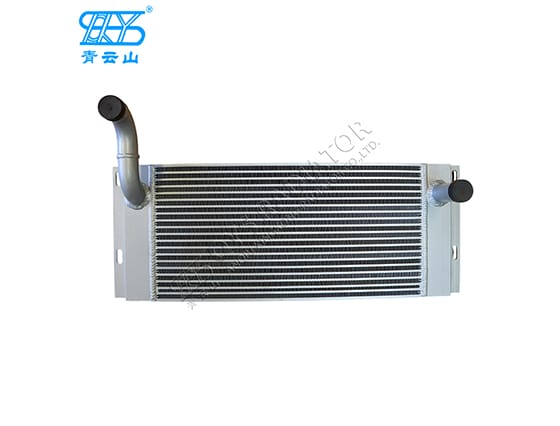 XCMG LW300KV 01-67DY 860130580 Oil Cooler for Hydraulic Loaders (High-Pressure Resistant Plate-Fin Structure)