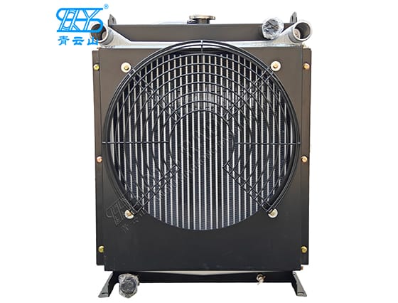 扬动Y4105ZLD发电机组铝散热器