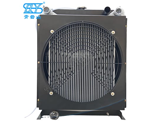 Yangdong-Y4100ZLD generator set aluminum radiator
