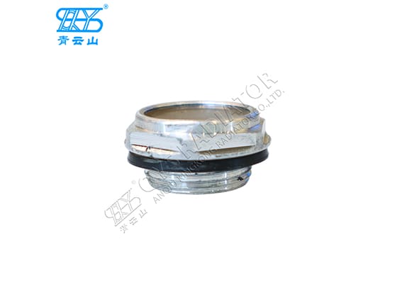 Radiator oil window hole water level sight glass