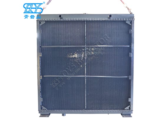 玉柴600KW发电机组铜水箱散热器