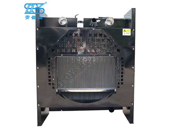 潍柴/玉柴/康明斯P13D490E铝制散热器(两排300-330KW 三排330-360KW 加大款三排350-400KW)用于发电机组