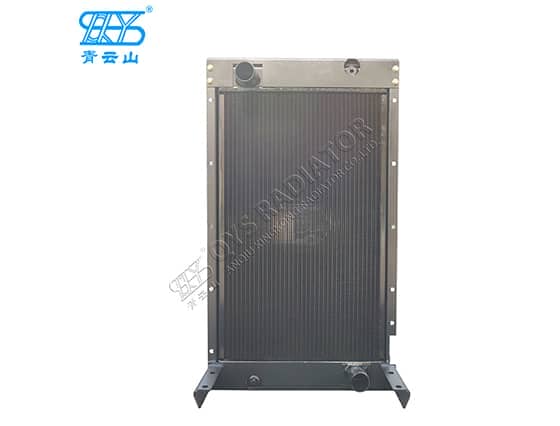 OEM customized copper radiator assembly water tank for mining machinery